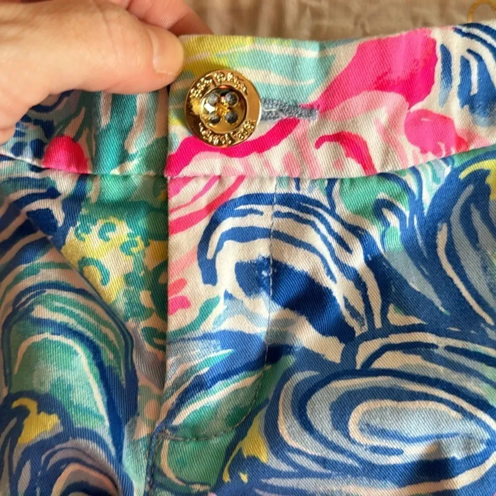 Lilly Pulitzer Buttercup Short 5” Inseam 0